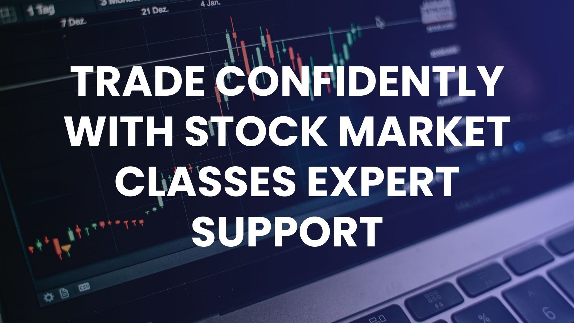 Trade confidently with stock market classes expert support