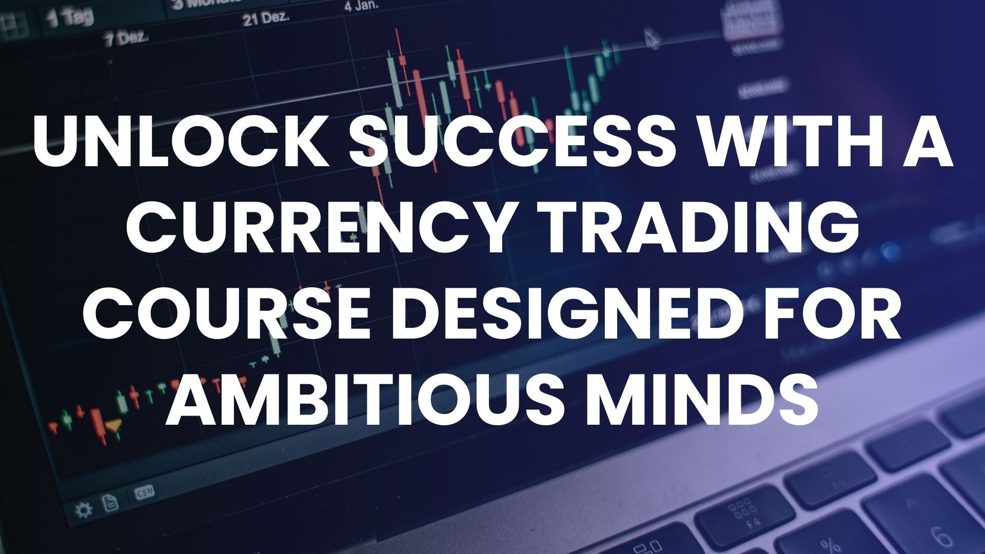 Unlock Success With a Currency Trading Course Designed for Ambitious Minds