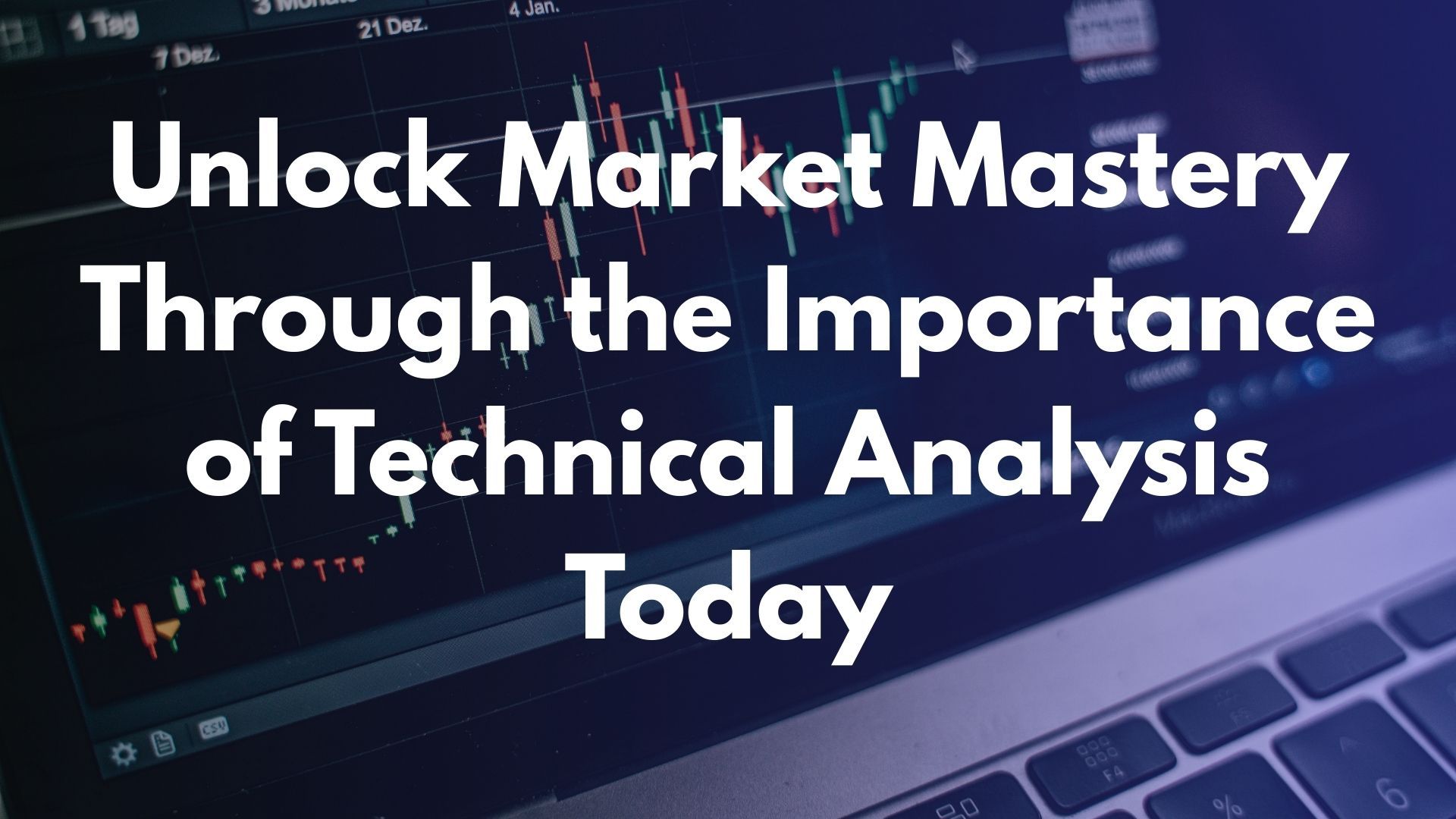 Unlock Market Mastery Through the Importance of Technical Analysis Today